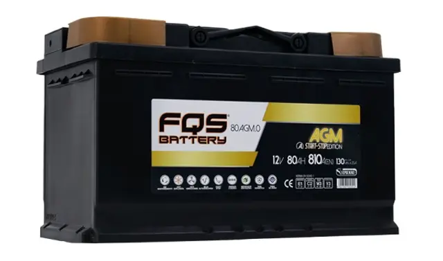 FQS 12V.80AH.810EN.+DCH.AGM/START-S