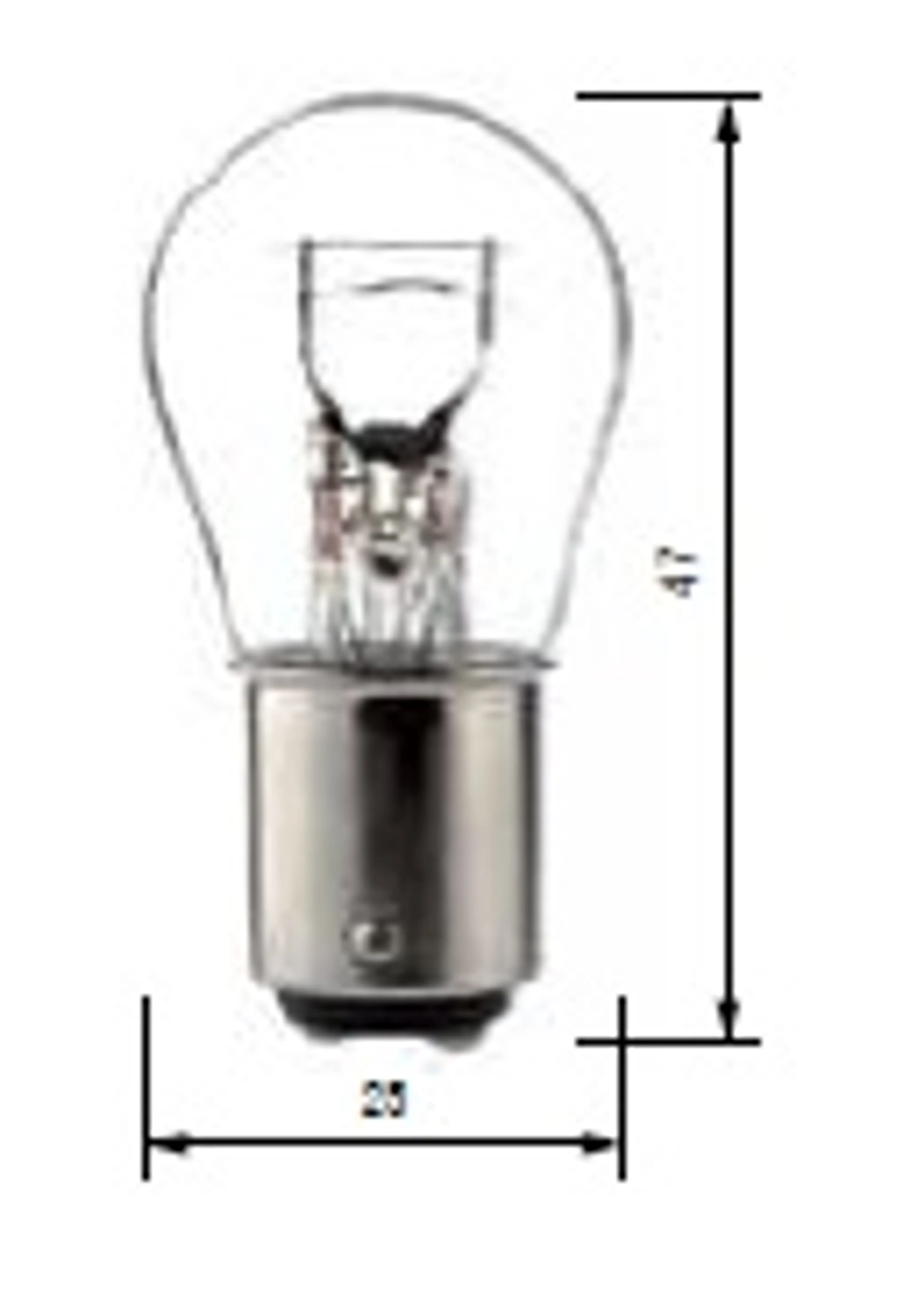 BOSMA BAY15D - 12V 21/5W P21/5W