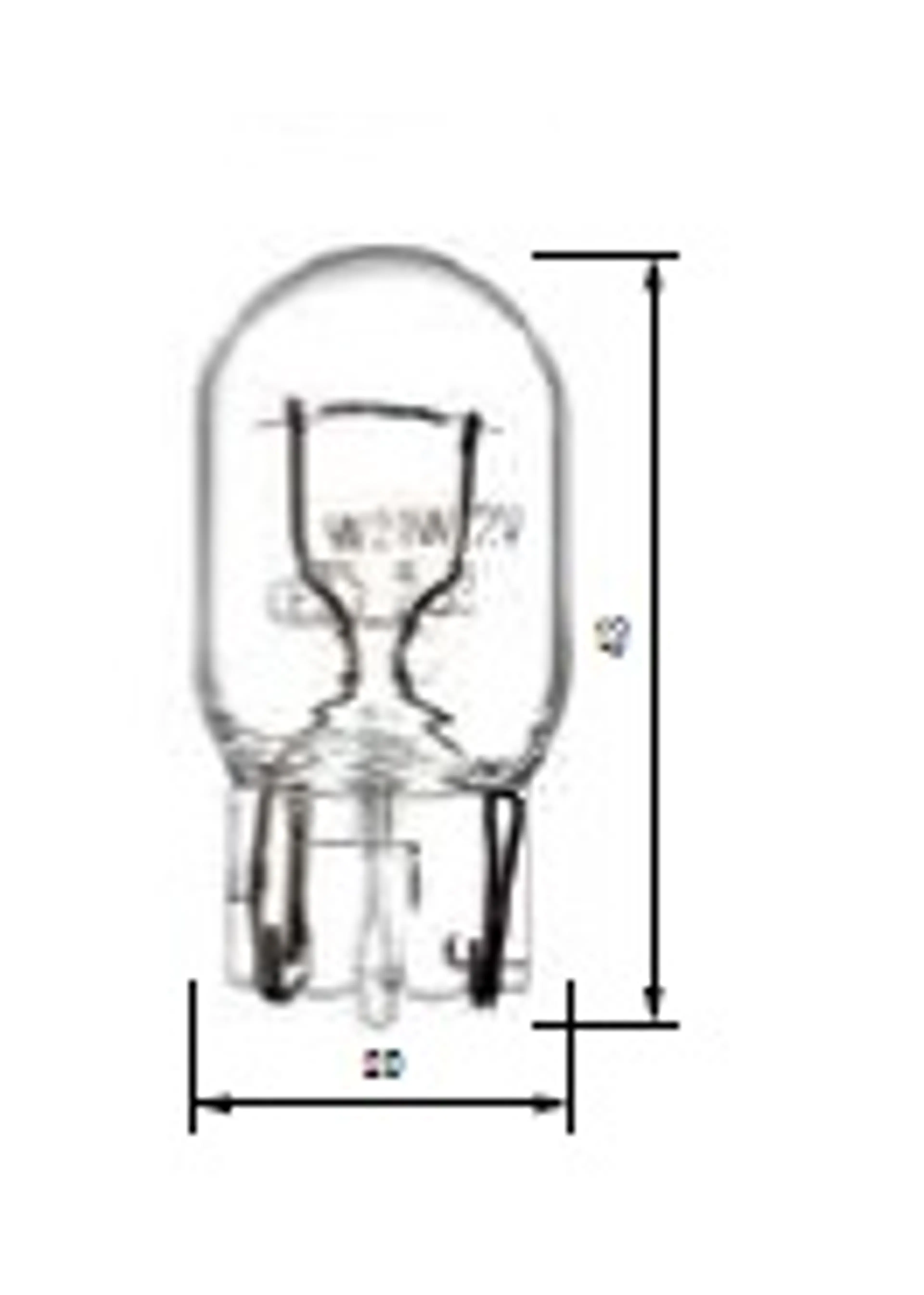 BOSMA T20D - 12V 21W W21W