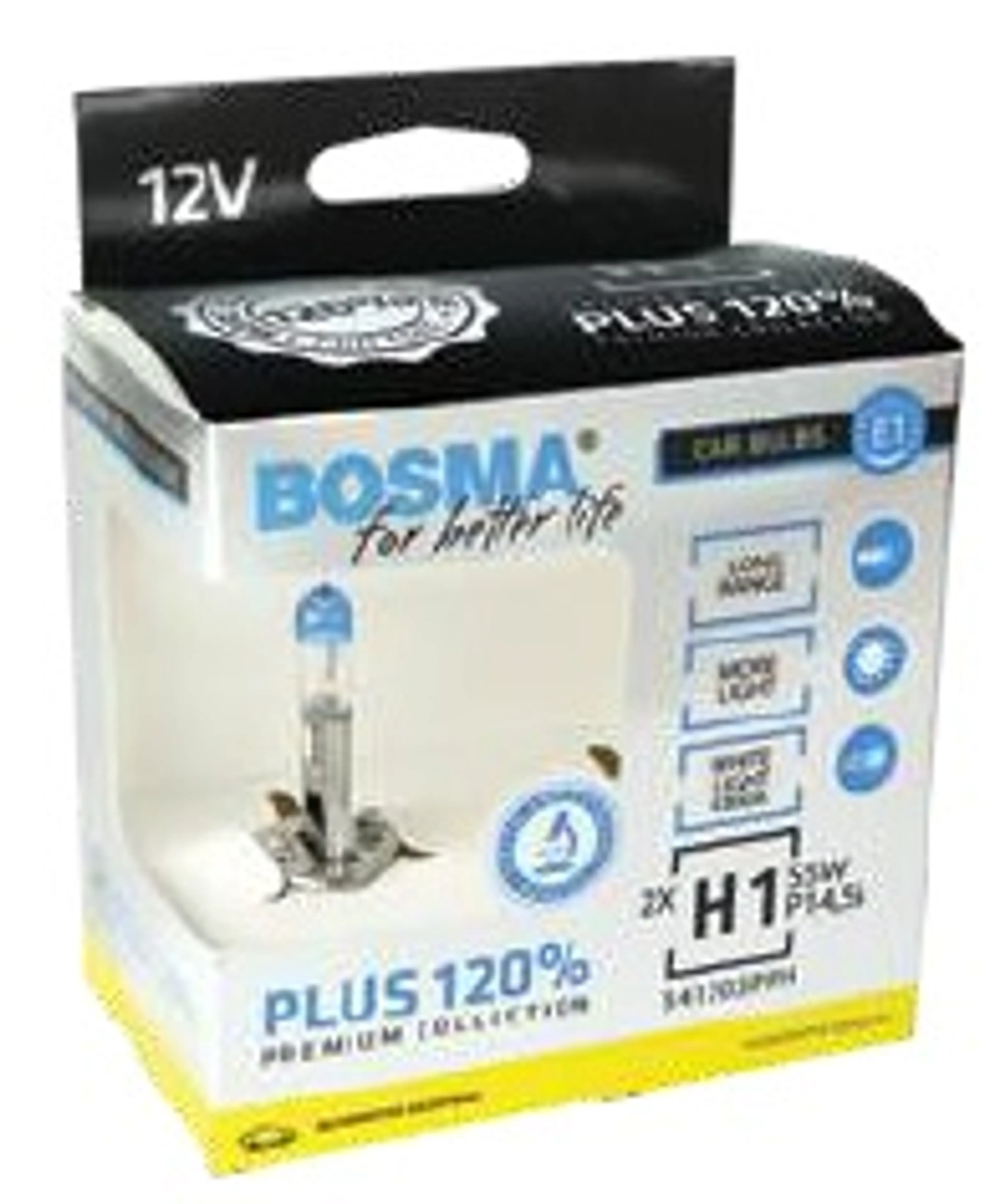 BOSMA H1 P14,5S - 12V 55W +120% BLS