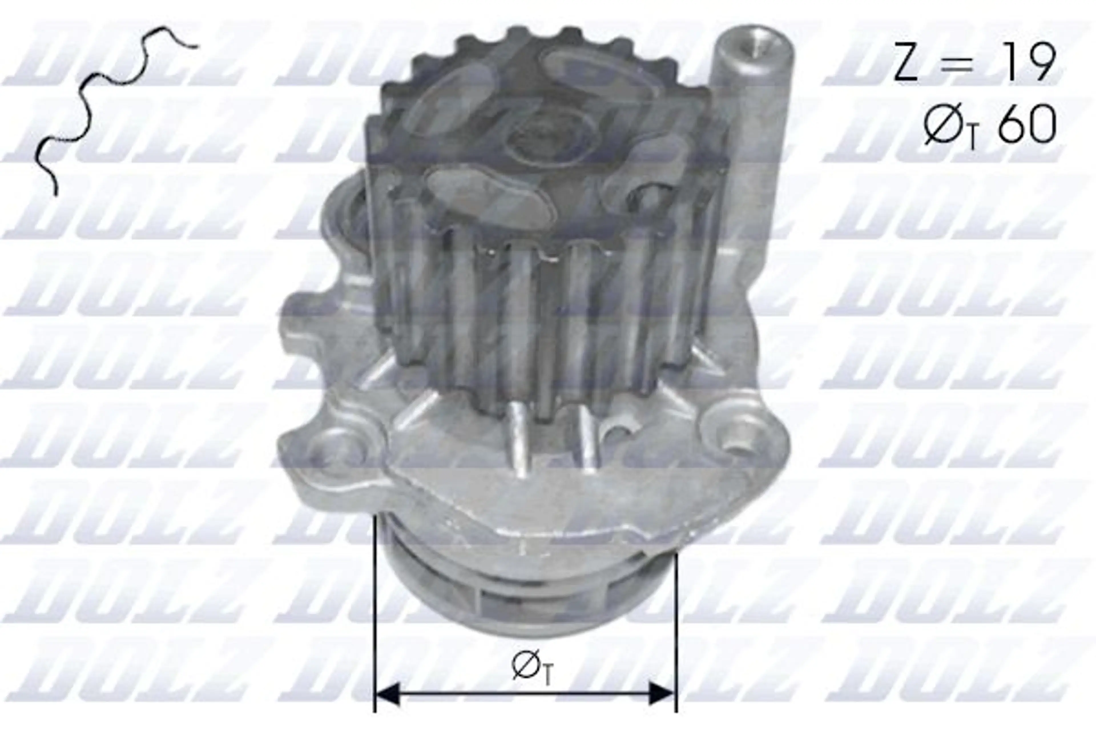 BOMBA DE AGUA AUDI A2 1.4TD