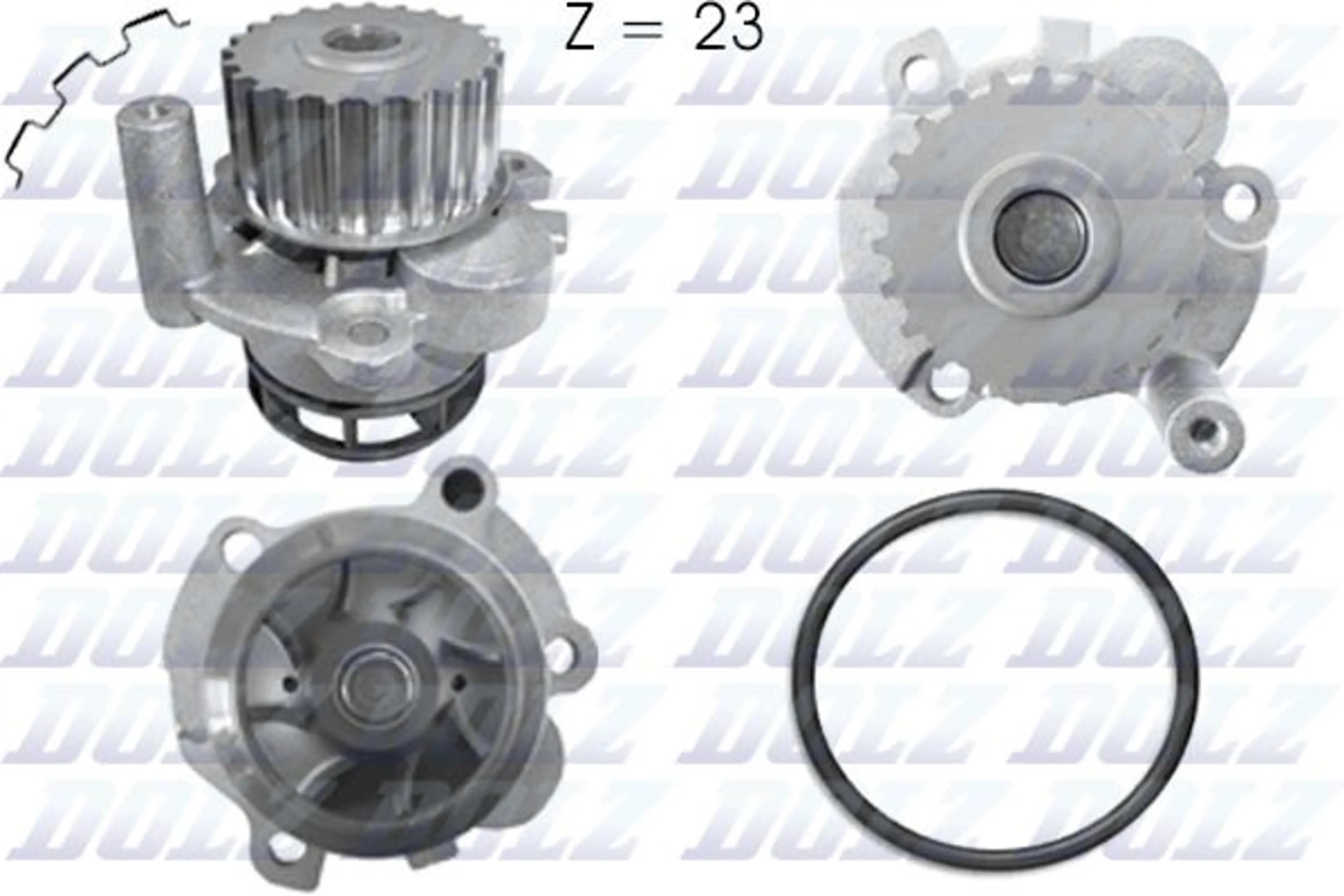 BOMBA DE AGUA AUDI VW TFSI 2.0