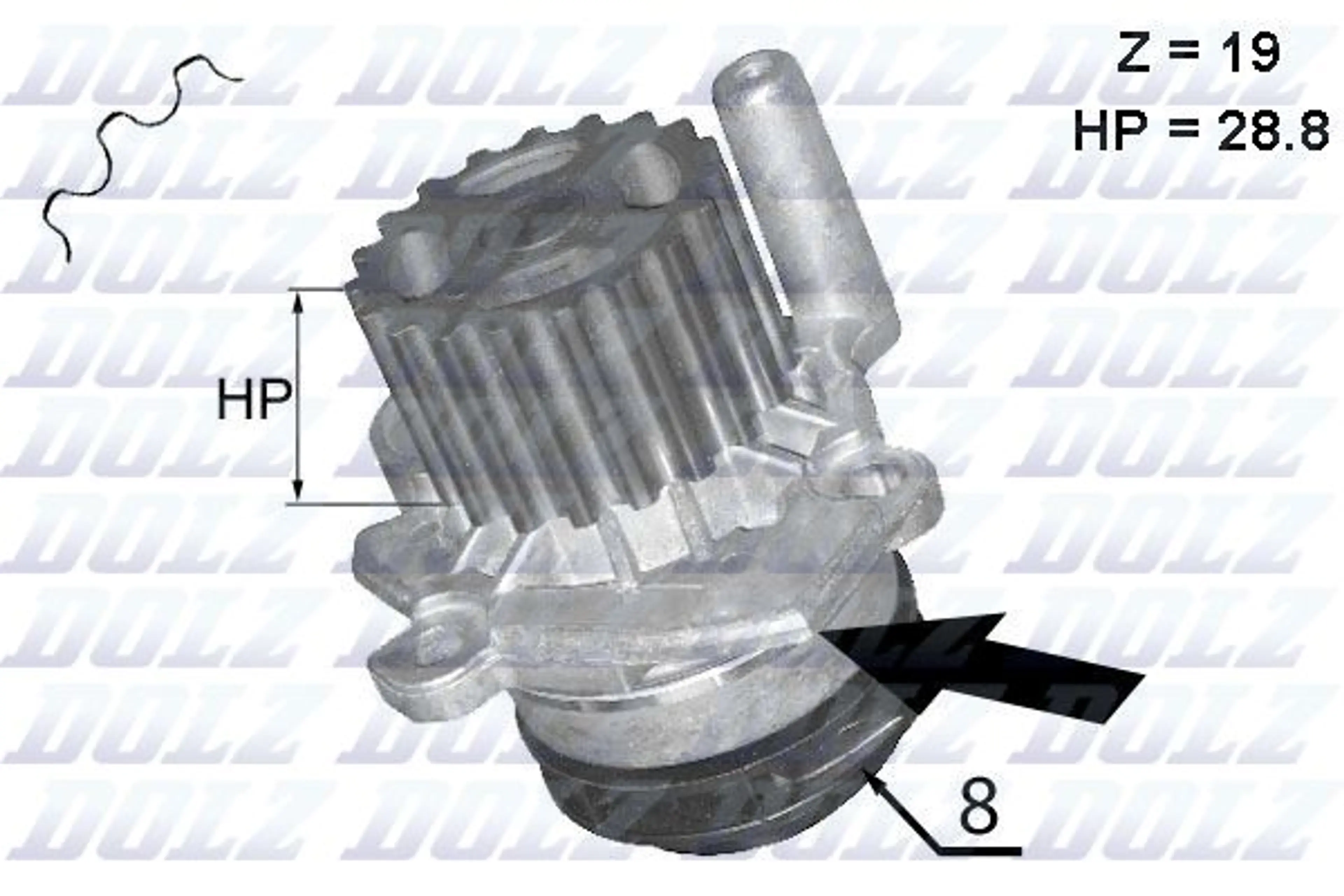 BOMBA DE AGUA VW AMAROK 2 SK YETI