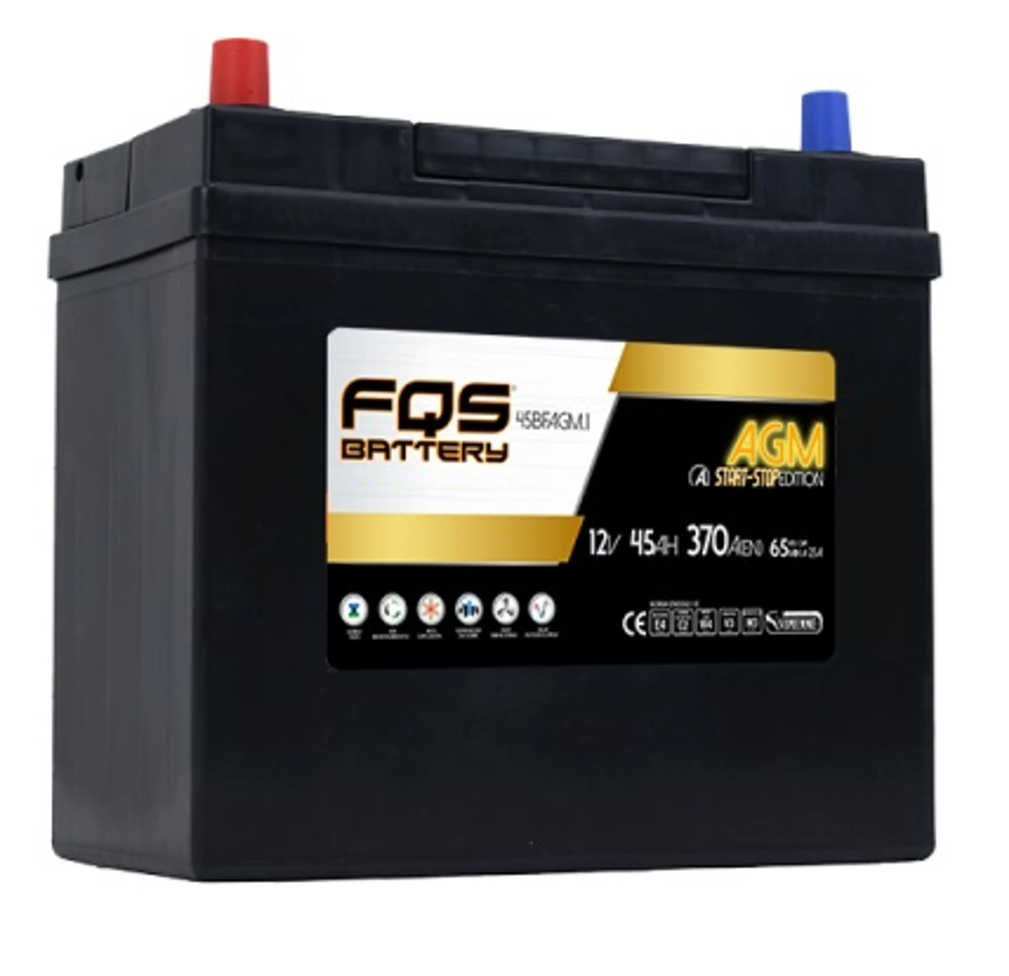 FQS 12V.45AH.370EN.+IZQ.AGM/START-S