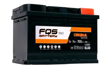 FQS 12V.78AH.750EN.+DCH.BlackLabel