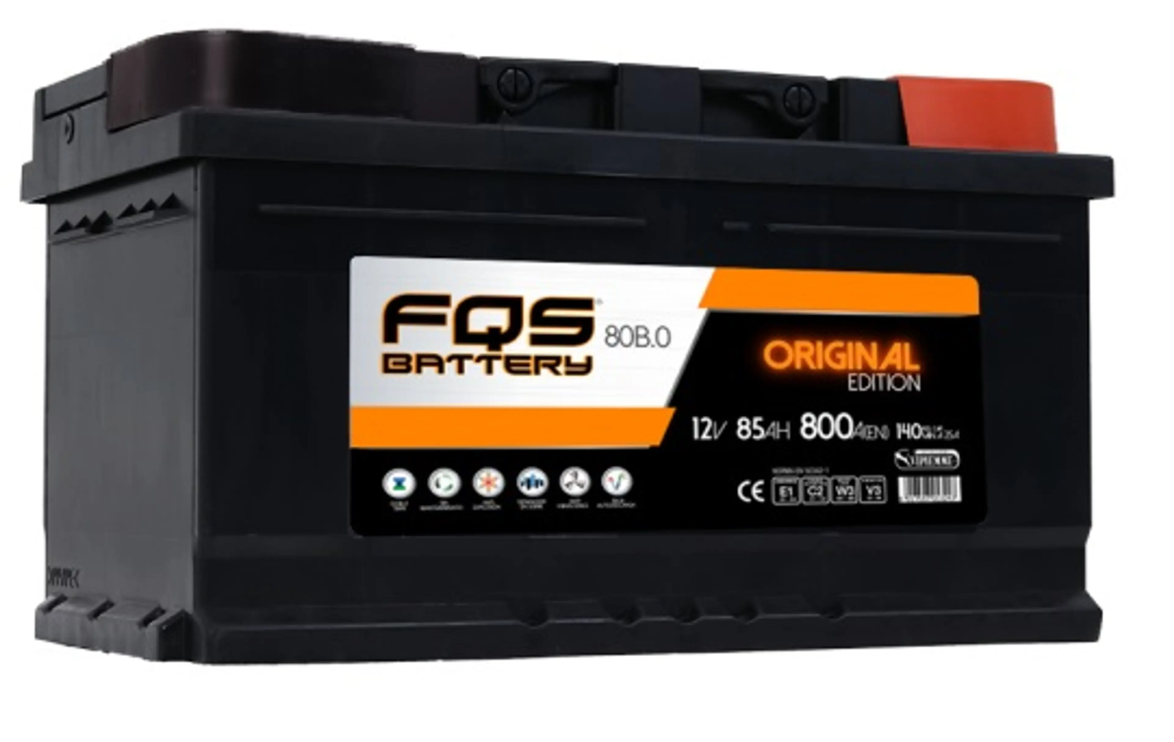 FQS 12V.85AH.800EN.+DCH.