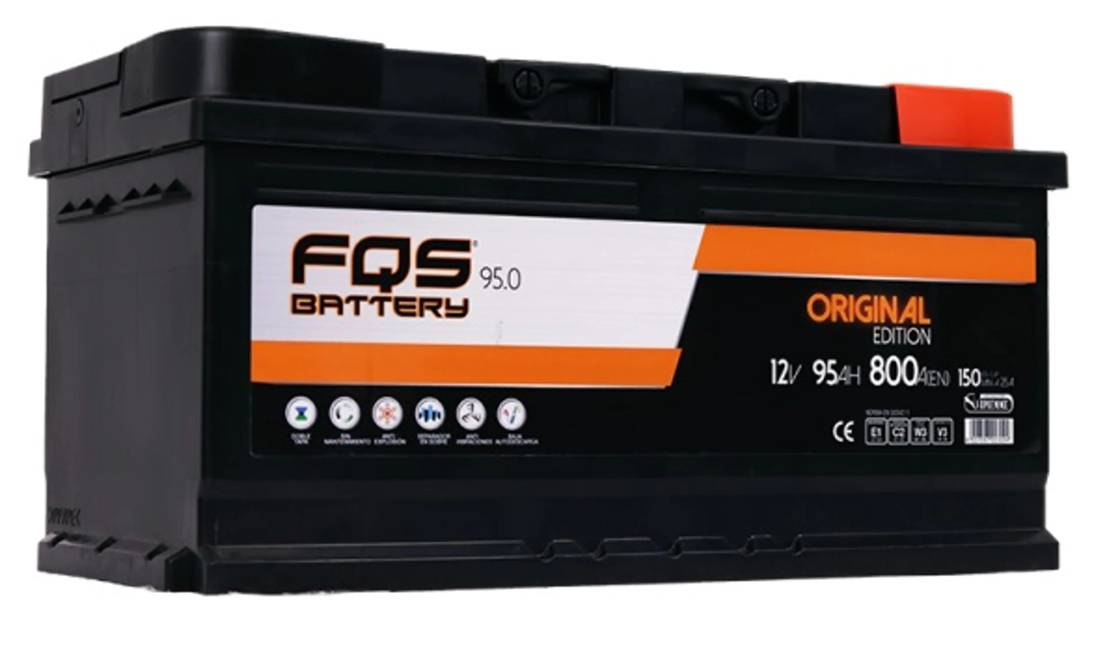 FQS 12V.95AH.800EN.+DCH