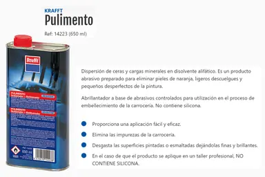 KRAFFT PULIMENTO 650ML.