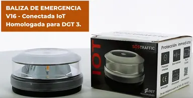 BALIZA LED V16 CONECT SOSTRAFFIC