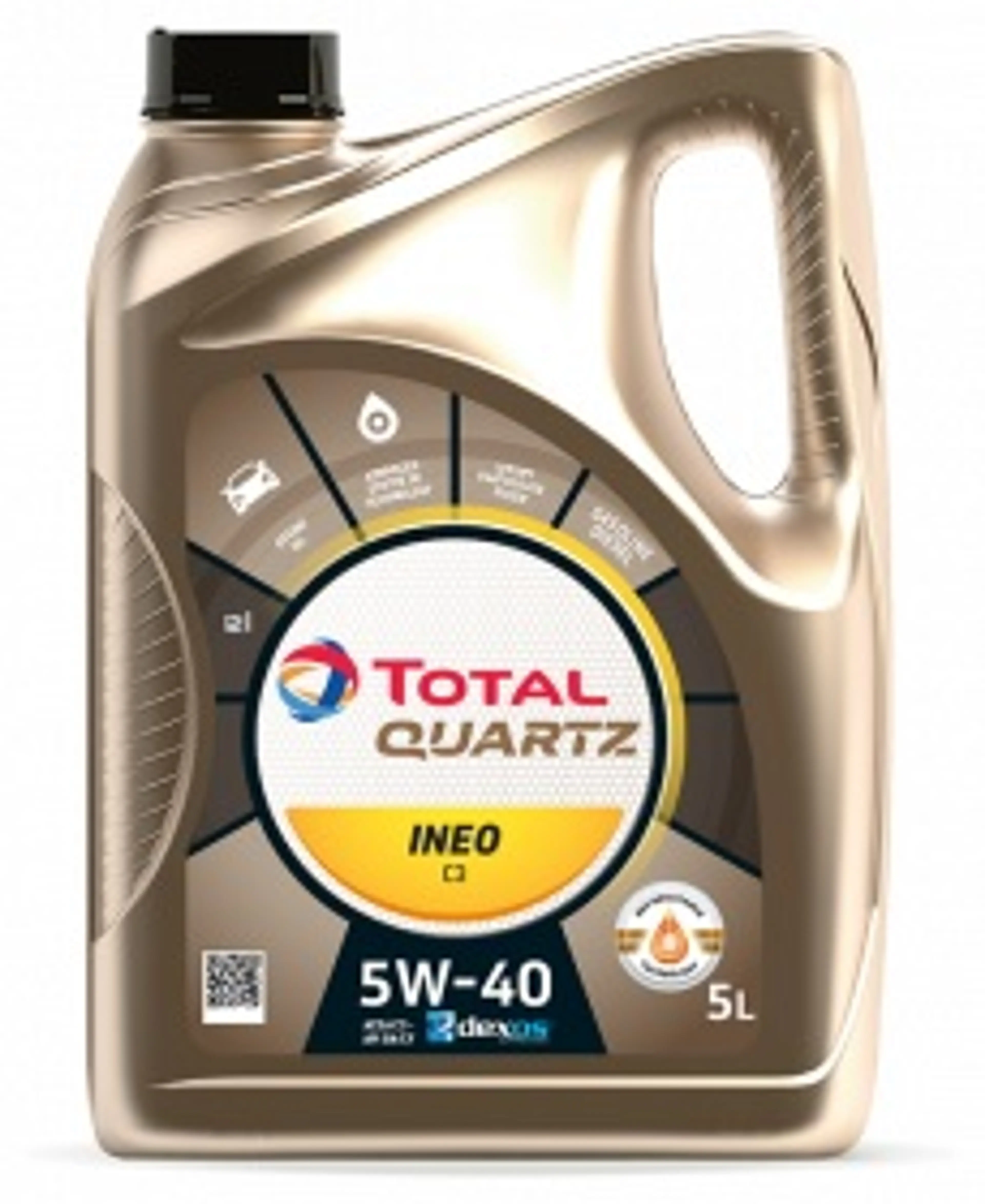 TOTAL 5W-40 QUARTZ INEO MC3 5LTS.